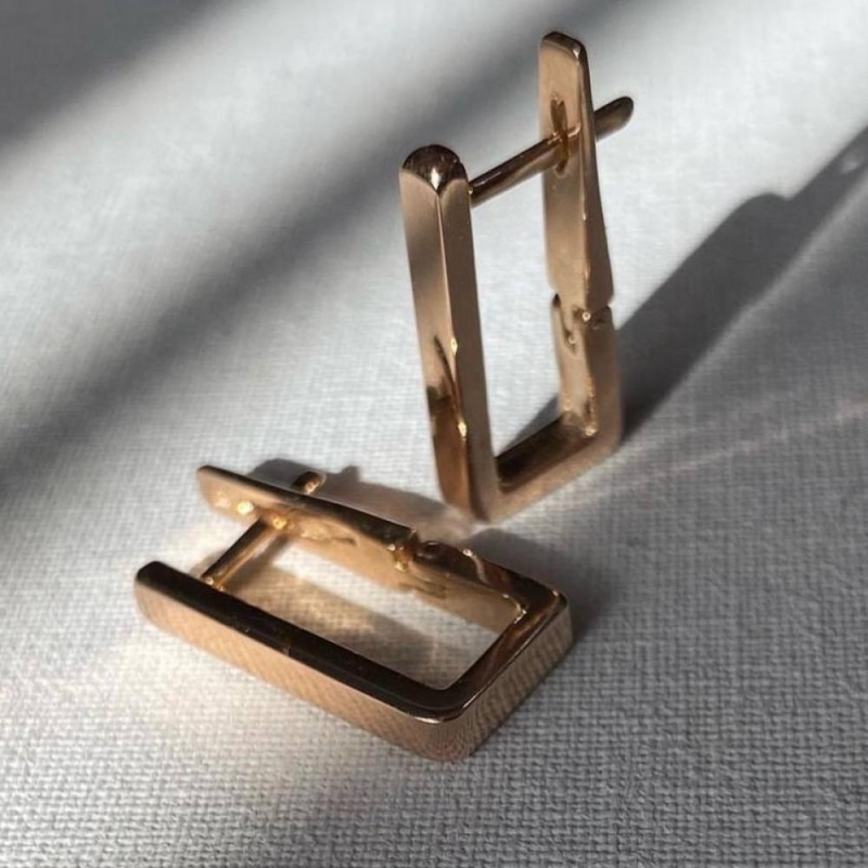Серьги из золота 585 пробы арт.С417