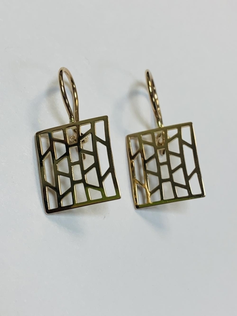 Серьги из золота 585 пробы