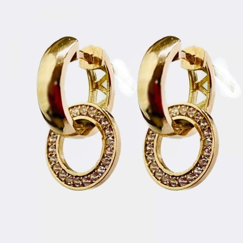 Серьги с подвесными элементами арт.С310б
