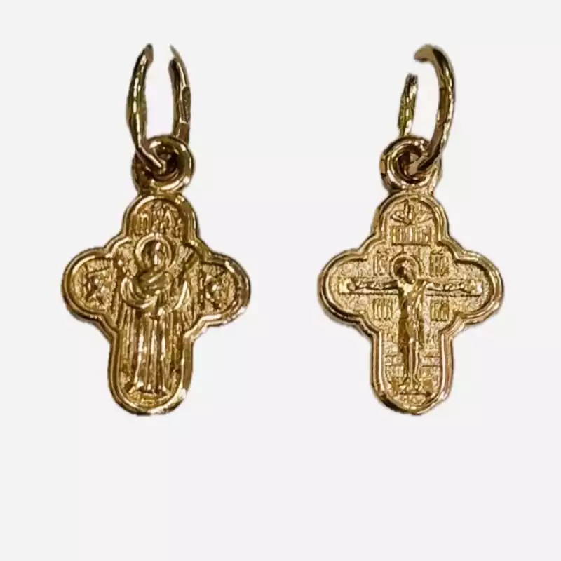 Крест из золота 585 пробы арт.П188